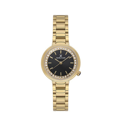 Daniel Klein Premium Black Dial 3 Hands Watch