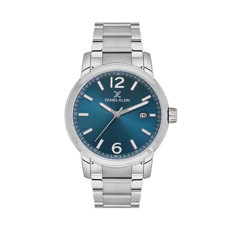 Daniel Klein Blue Dial 3 Hands Watch