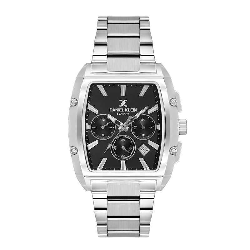 Daniel Klein Exclusive Black Dial Multifunction Watch