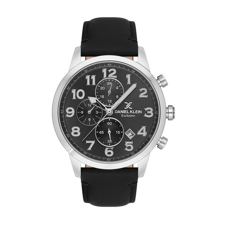 Daniel Klein Exclusive Black Dial Multifunction Watch