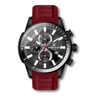Daniel Klein Exclusive Black Dial Multifunction Watch