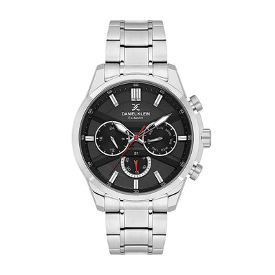 Daniel Klein Exclusive Black Dial Multifunction Watch
