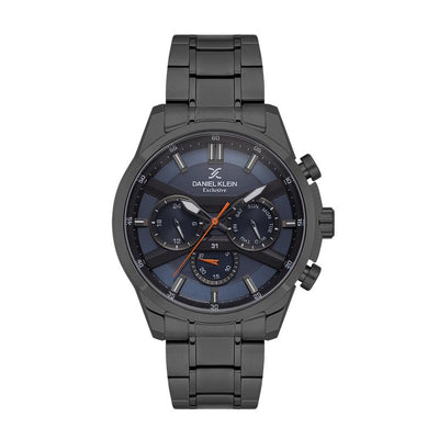 Daniel Klein Exclusive Blue Dial Multifunction Watch