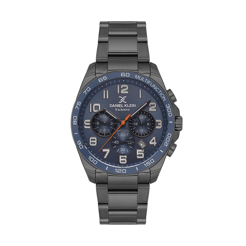 Daniel Klein Exclusive Blue Dial Multifunction Watch