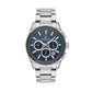 Daniel Klein Exclusive Blue Dial Multifunction Watch