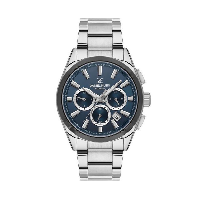 Daniel Klein Exclusive Blue Dial Multifunction Watch