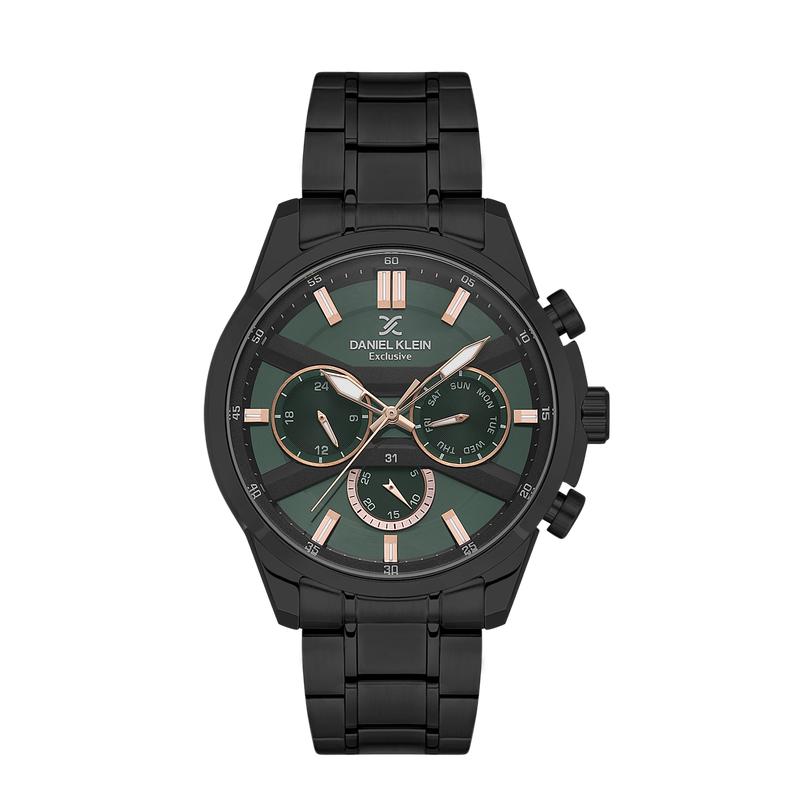 Daniel Klein Exclusive Green Dial Multifunction Watch
