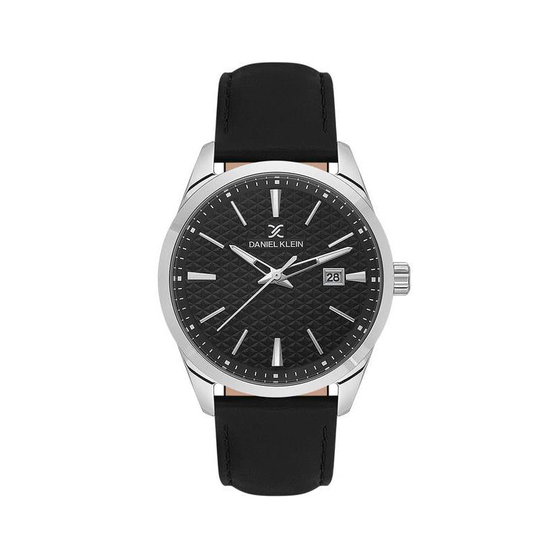 Daniel Klein Gents Black Dial 3 Hands Watch