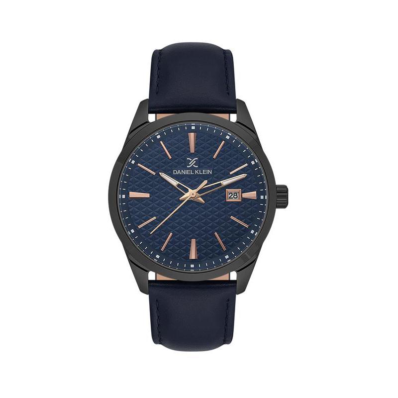 Daniel Klein Gents Blue Dial 3 Hands Watch