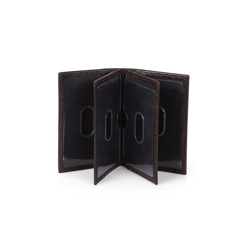 Daniel Klein Gents Brown Card Holder