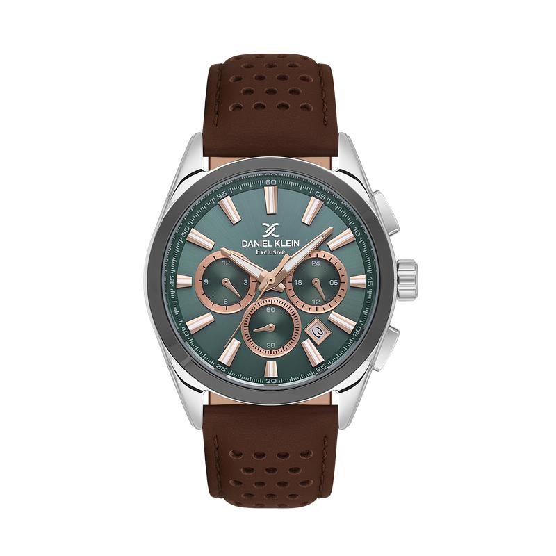 Daniel Klein Gents Green Dial Multifunction Watch