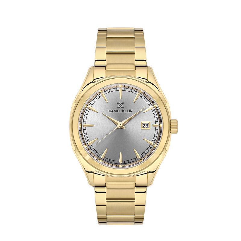 Daniel Klein Gents Grey Dial 3 Hands Watch