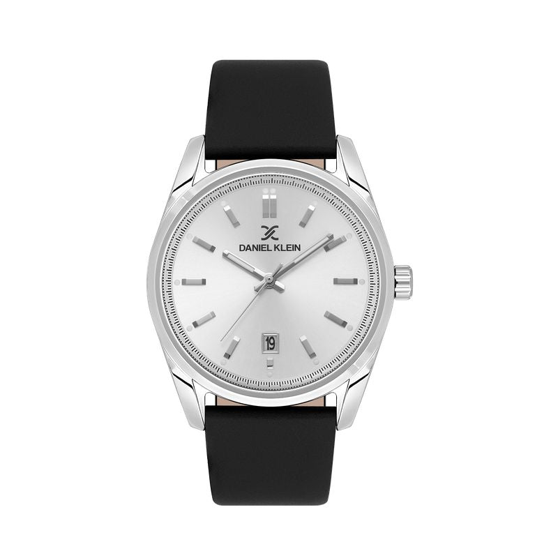 Daniel Klein Gents Silver Dial 3 Hands Watch