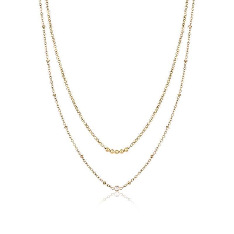 Daniel Klein Ladies Gold Necklace