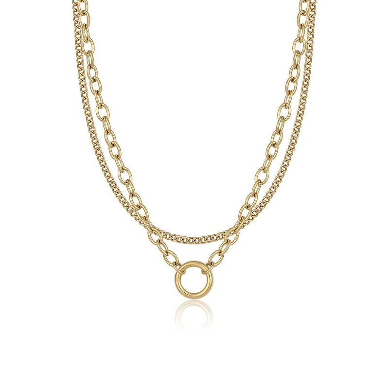 Daniel Klein Ladies Gold Necklace