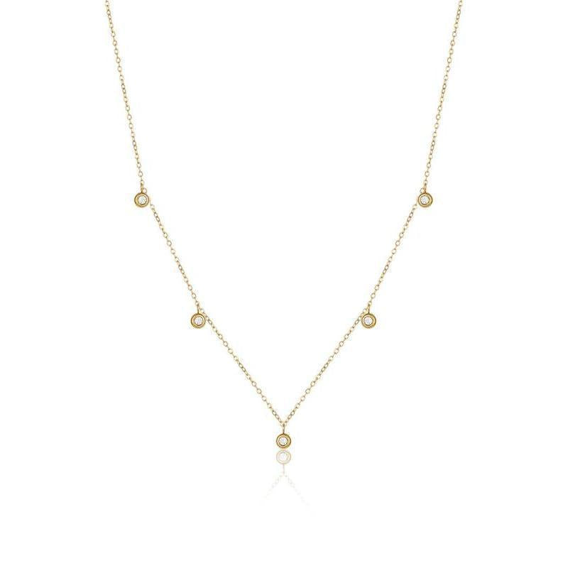 Daniel Klein Ladies Gold Necklace