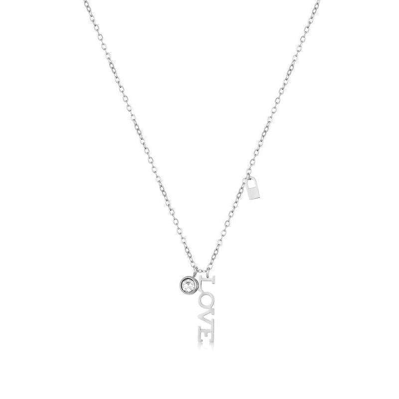 Daniel Klein Ladies Silver Necklace
