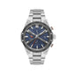 Daniel Klein Men’s Stainless Steel Dual Time Watch