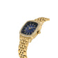 Daniel Klein Premium Gold Tone Blue Dial Analogue Watch