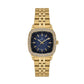 Daniel Klein Premium Gold Tone Blue Dial Analogue Watch
