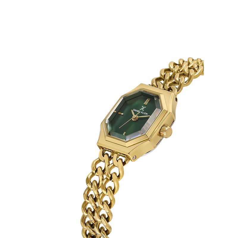 Daniel Klein Premium Green Dial Analogue Watch