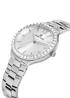 Daniel Klein Premium Silver Dial Analogue Watch