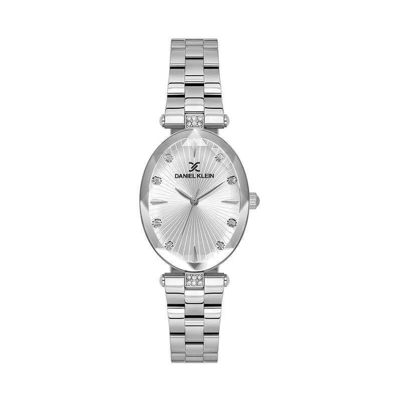 Daniel Klein Premium Silver Dial Analogue Watch