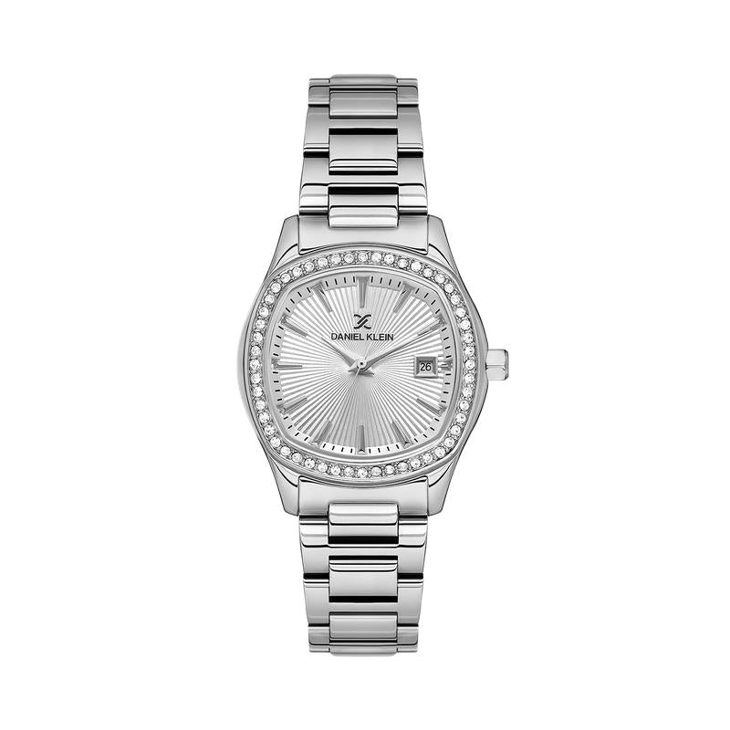 Daniel Klein Premium Silver Dial Analogue Watch