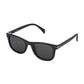 Daniel Klein Unisex Black Square Sunglasses