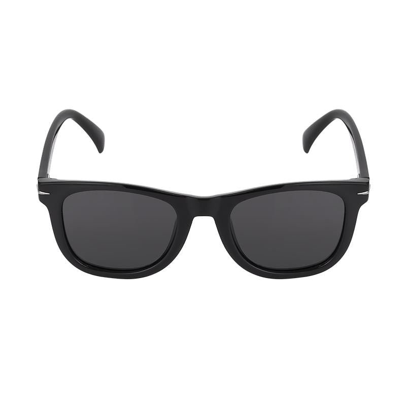 Daniel Klein Unisex Black Square Sunglasses