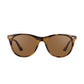 Daniel Klein Unisex Tortoiseshell Round Sunglasses with Brown Lenses