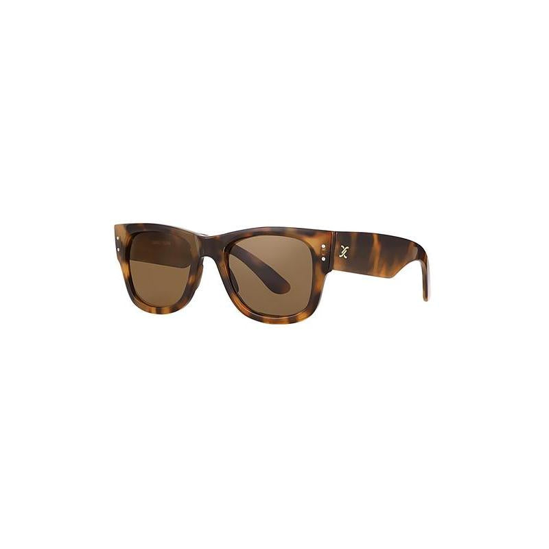 Daniel Klein Unisex Tortoiseshell Square Sunglasses with Brown Lenses