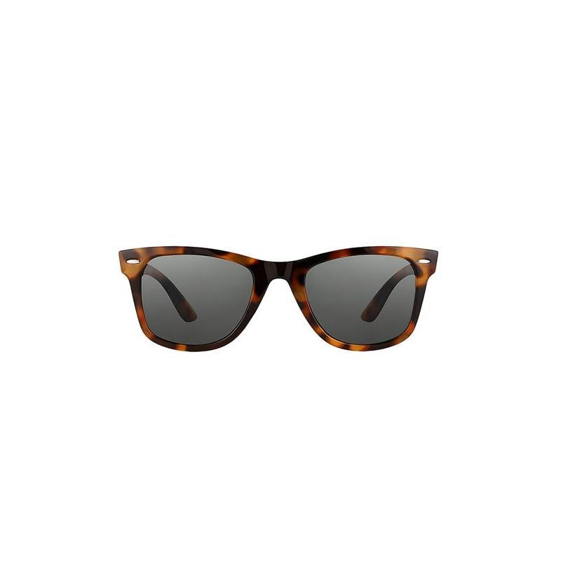 Daniel Klein Unisex Tortoiseshell Wayfarer Sunglasses with Grey Lenses
