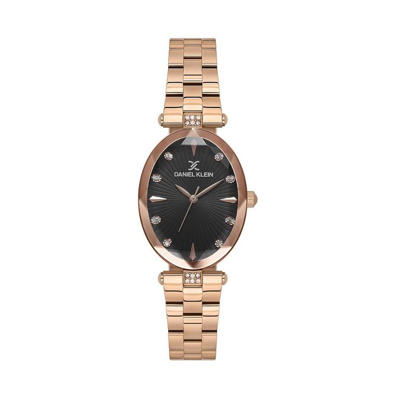 Daniel Klein Women’s Rose Gold Oval Watch