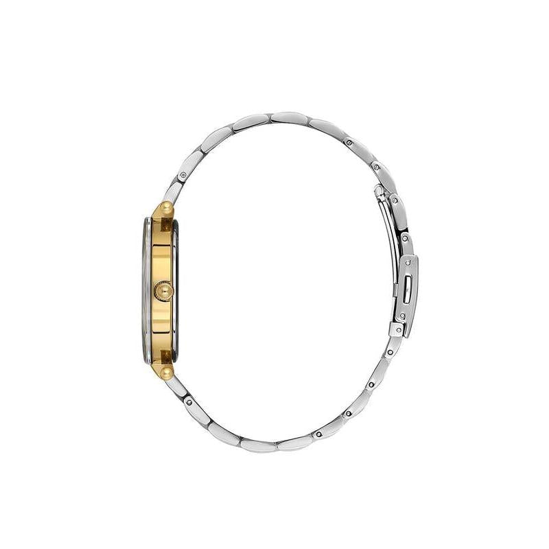 Daniel Klein Women’s Two-Tone Gold & Silver Oval Watch